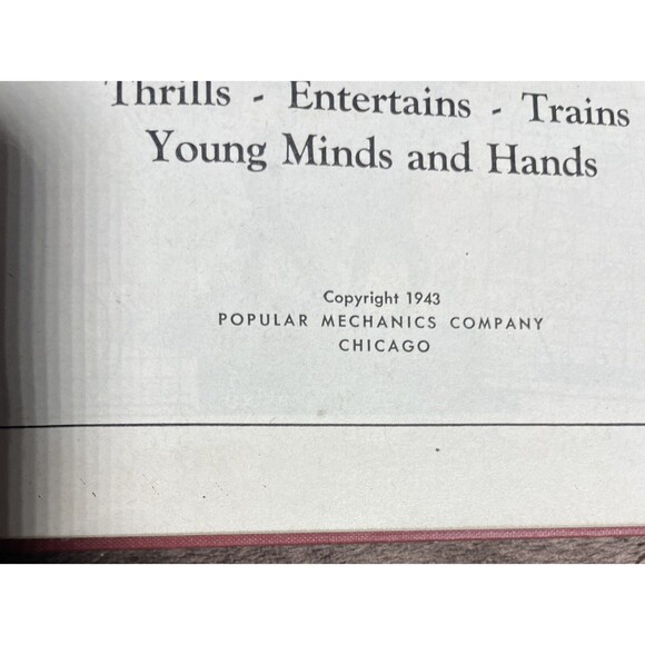 The YOUNG CRAFTSMAN 450+ Easy Projects, 1943 Popular Mechanics Illustrated - Picture 5 of 6